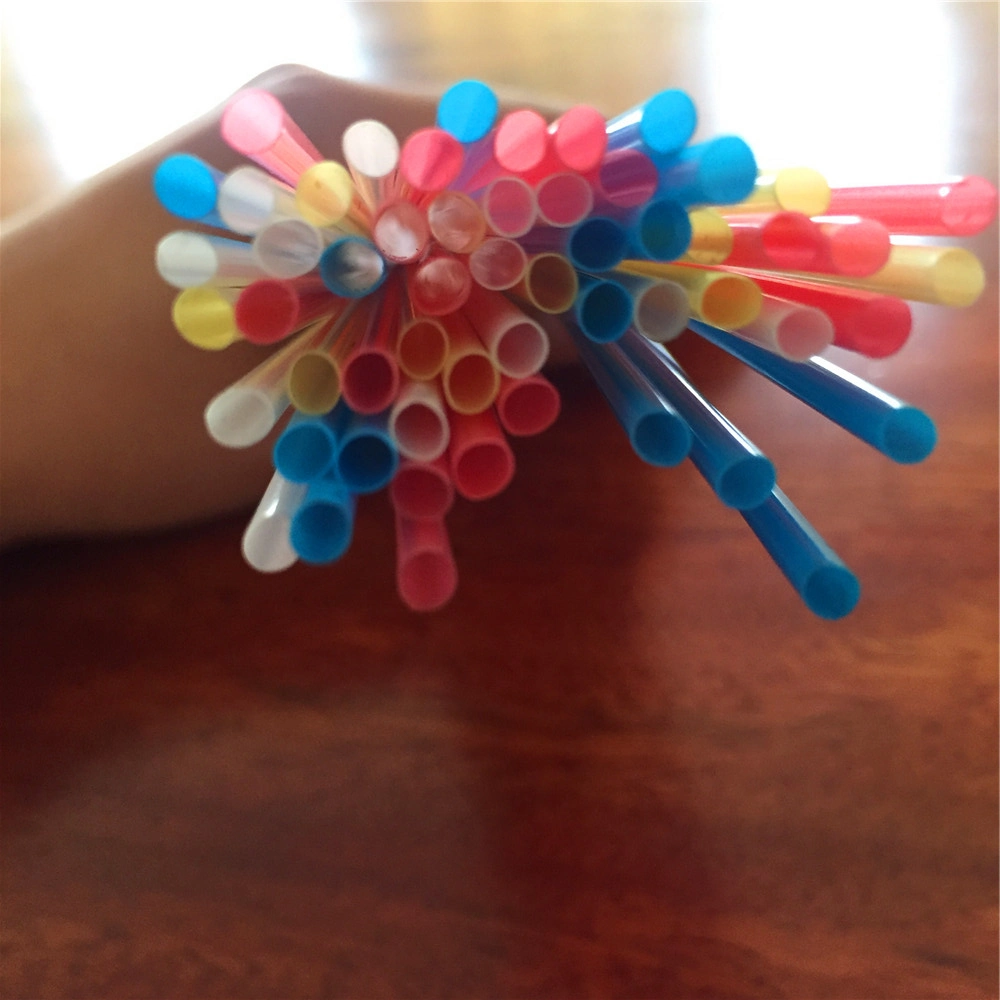 PLA Biodegradable Straight Drinking Straw Paper or Film Individual Wrapped with OEM Diameter and Length Made in China