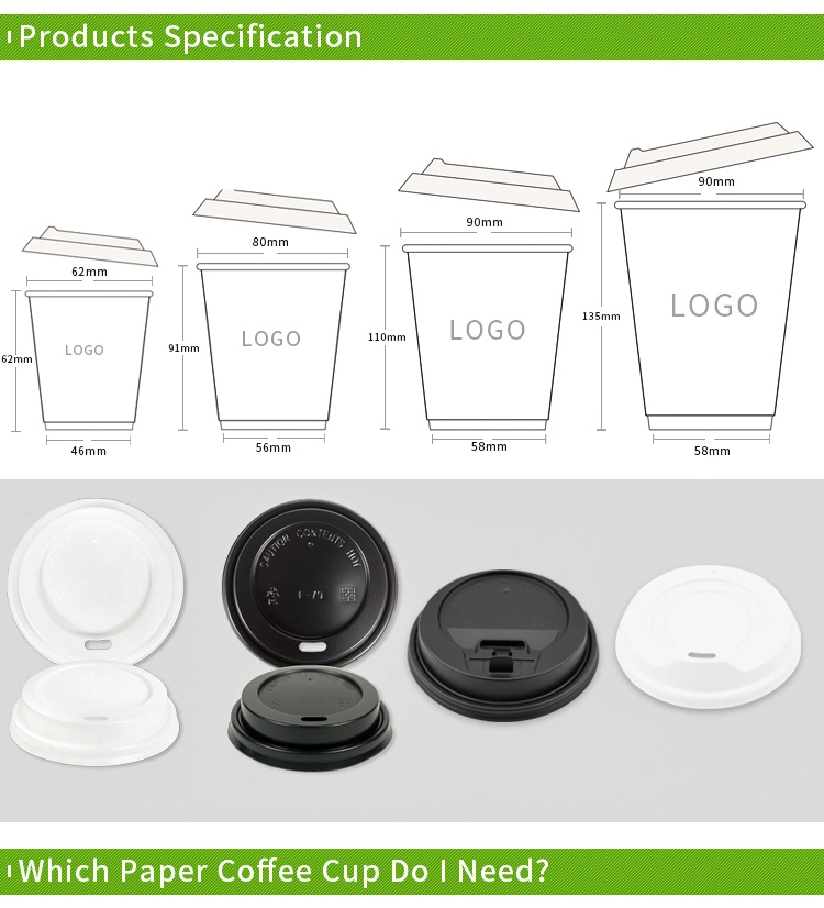 Customized Disposable Printed Single Wall Paper Cup Coffee Cup